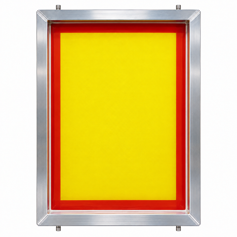 GSF Elite 23" x 31" 156 Yellow Mesh Alum Frame W/ MHM Pins