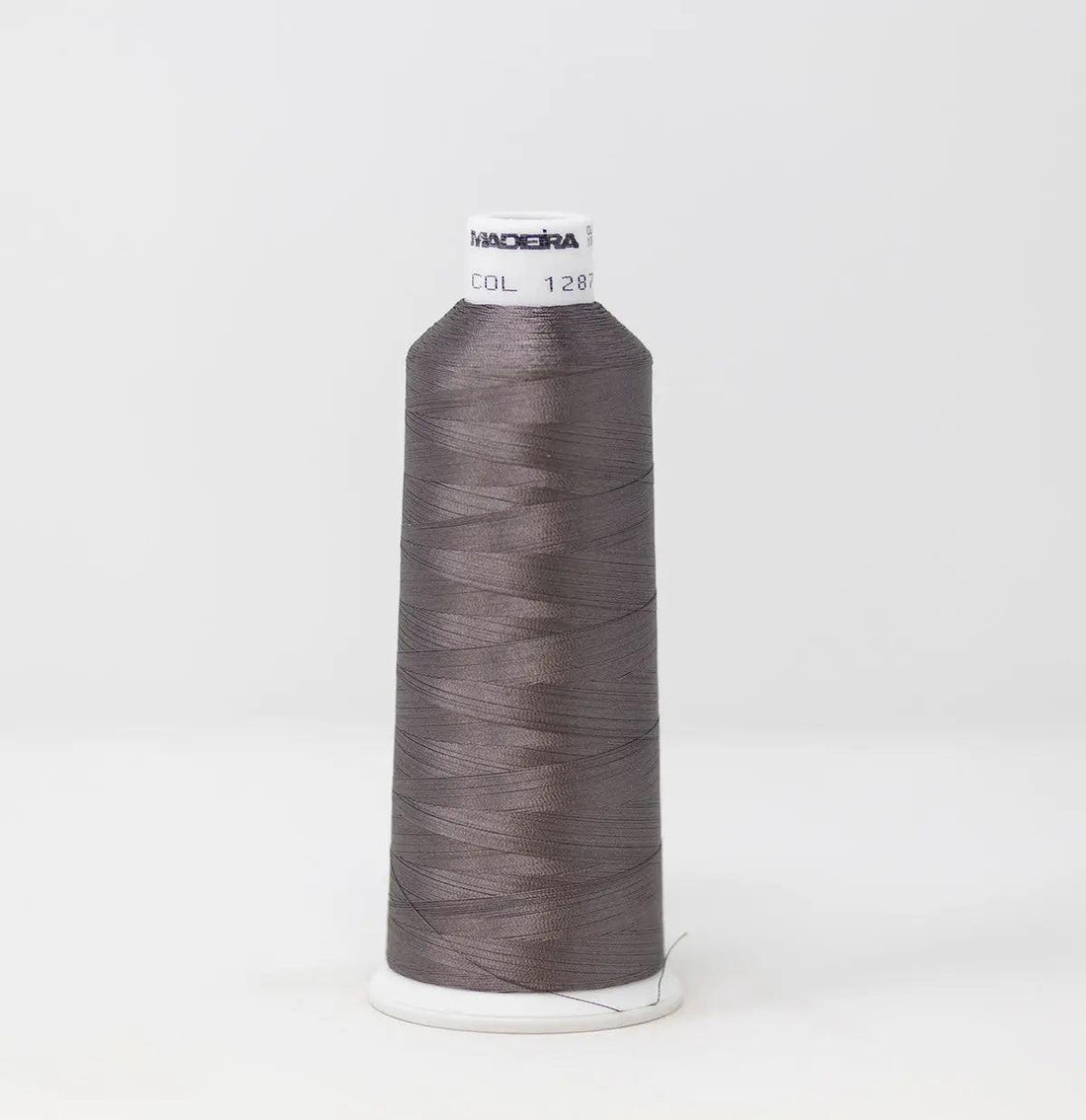 Madeira Rayon 1287 Gun Metal Embroidery Thread 5500 Yards