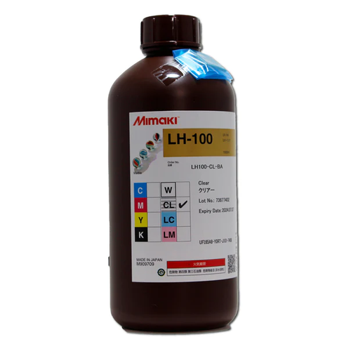 Mimaki LH-100 Clear UV Ink - 1 Liter Bottle