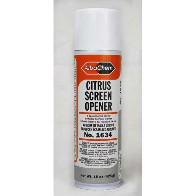 AlbaChem 1634 Citrus Screen Opener-15oz Can