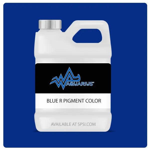Aquarius Water-Based Blue R Mixing Pigment Concentrate - 5kg