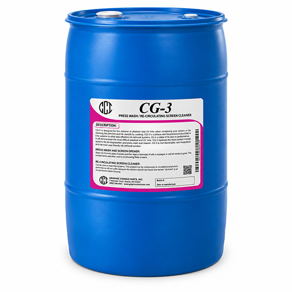 CCI CG3 Press Wash - 55 Gallon Drum