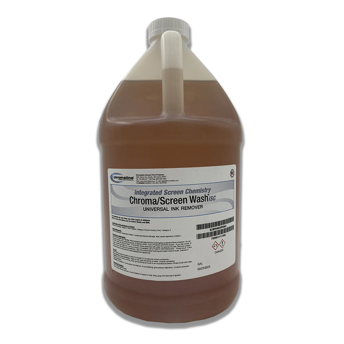 Chromaline Chroma Wash Screen Wash- 5 Gallon