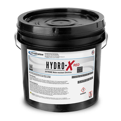 Chromaline Hydro-X Red Photopolymer Emulsion - 1 Gallon