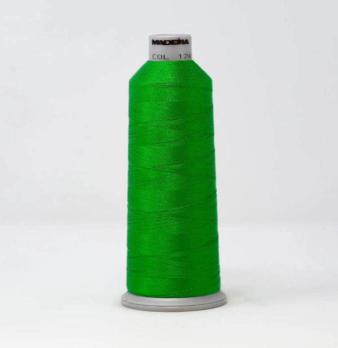 Madeira Polyneon 1749 Green Thumb Embroidery Thread 5500 Yards