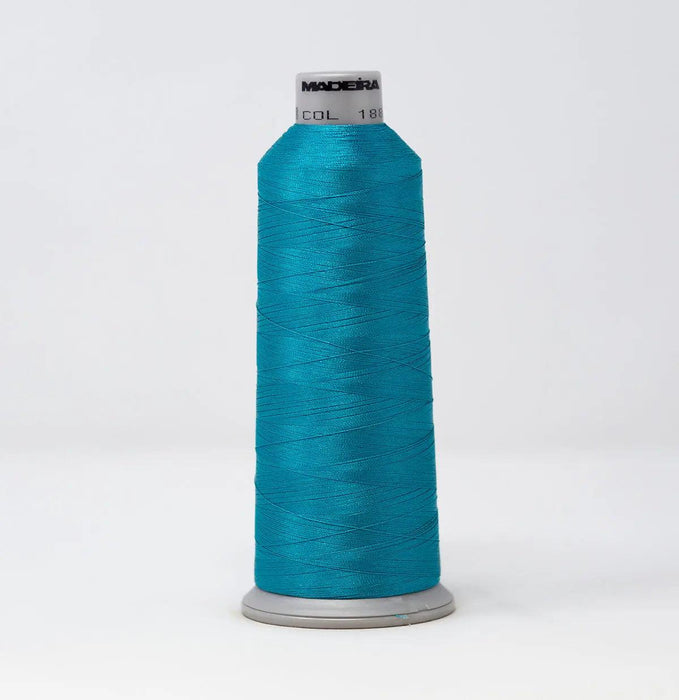 Madeira Polyneon 1888 Deep Sky Blue Embroidery Thread 5500 Yards Madeira