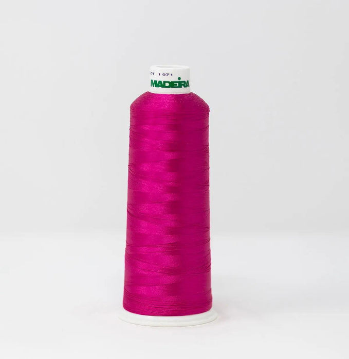 Madeira Rayon 1110 Fuchsia Embroidery Thread 5500 Yards Madeira