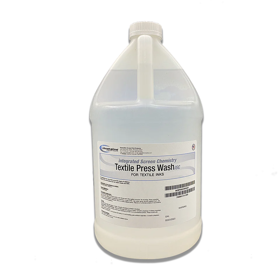 Chromaline Textile Press Wash iSC - 1 Gallon