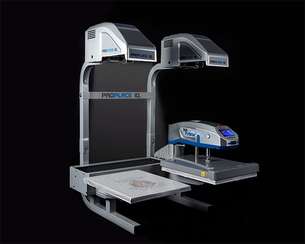 Stahls' Hotronix Dual Air Fusion ProPlace IQ Fully Integrated Mount