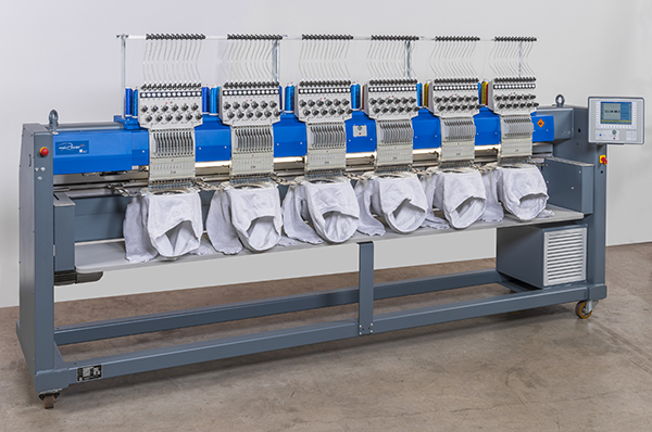 ZSK Racer 6S 6-Head 12 Needle Embroidery Machine