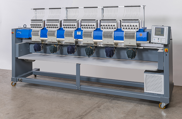 ZSK Racer 6S 6-Head 12 Needle Embroidery Machine