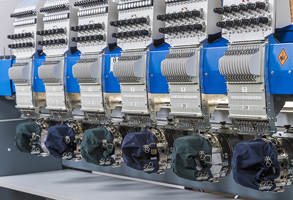 ZSK Racer 6S 6-Head 12 Needle Embroidery Machine