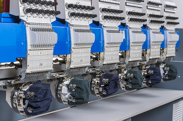 ZSK Racer 6S 6-Head 12 Needle Embroidery Machine