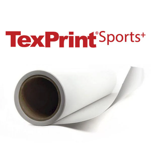 BP TexPrint Sports 92gsm 44"x 328' Light Thermal Adhesive Roll with 3" Core