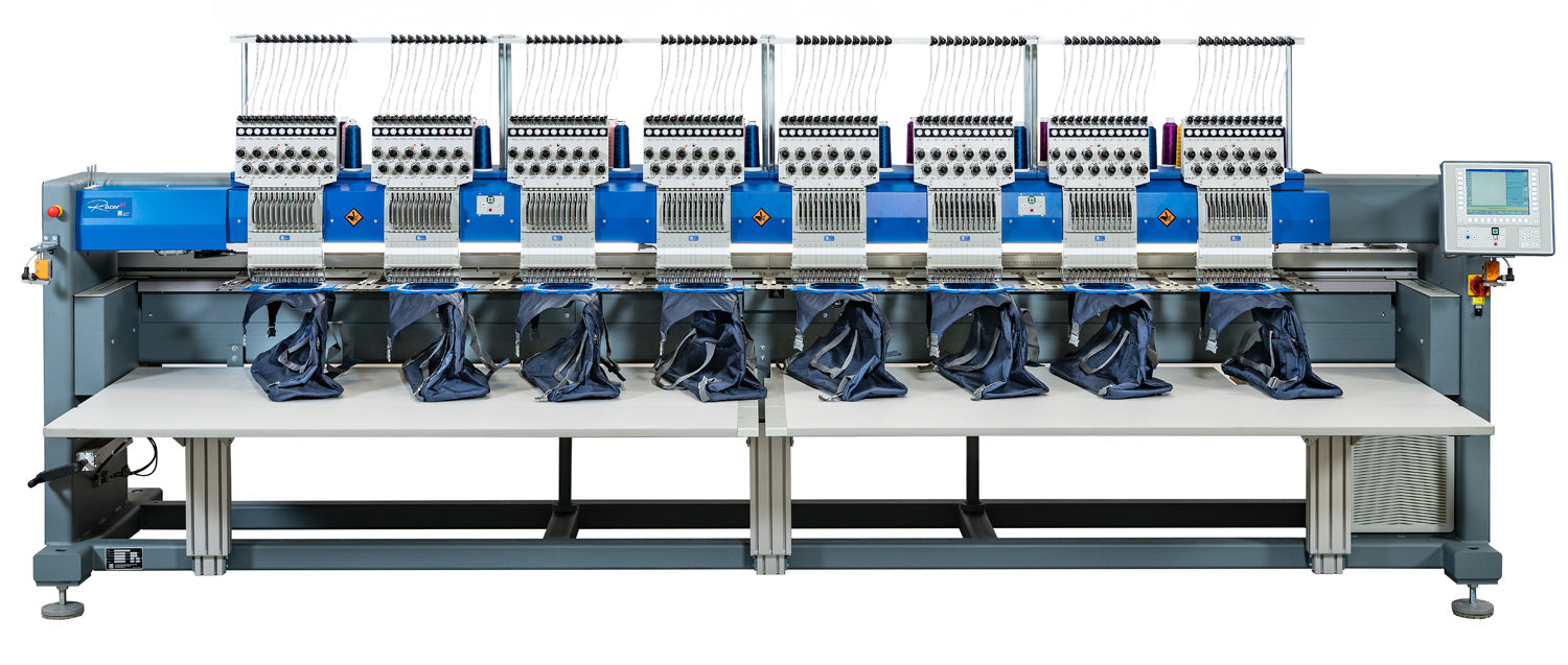 ZSK Racer 8S 8-Head 12 Needle Embroidery Machine