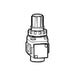 MHM Pressure Regulation Valve, G1/4 MHM